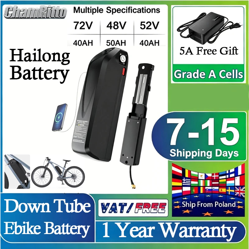 Ebike Conversion Kit 72V 3000W - Kit de conversión de 52V 2000w,