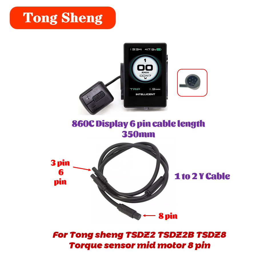 Tongsheng TSDZ2 TSDZ2B acelera - Tongsheng Tsdz2B Mid Drive Motor reseña y precio