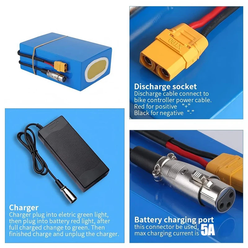 Bicicleta Eléctrica 72V Cham-R - Electric Bicycle Battery 72V 30Ah reseña y precio