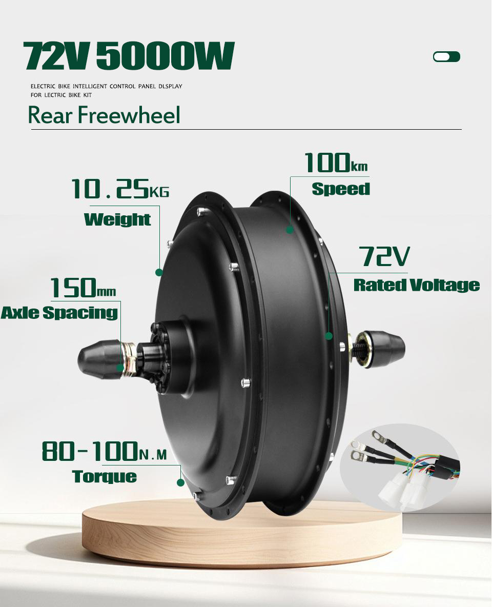 Nuevo Kit de Conversión para B - 72V 5000W Hub Motor Kit reseña y precio