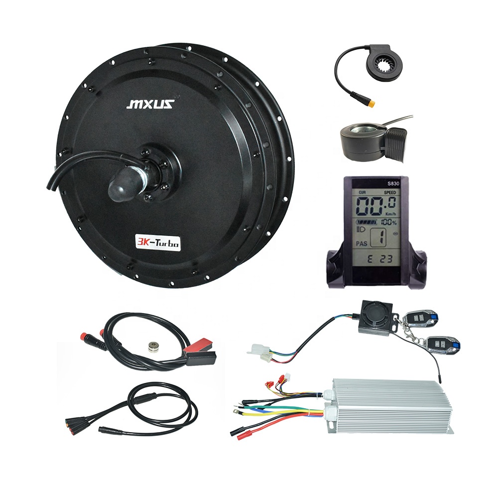 MXUS bicicleta eléctrica 135mm - Ebike Conversion Kit 72V 3000W reseña y precio
