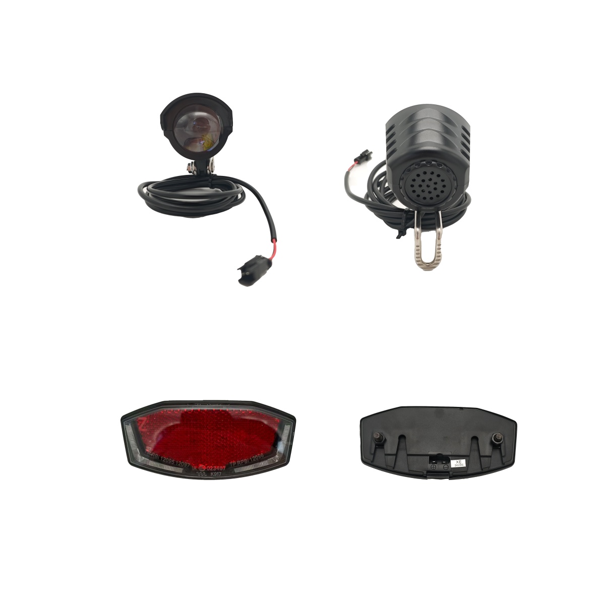 Faro y luz trasera de 6V para  - Tongsheng Tsdz2B Mid Drive Motor reseña y precio