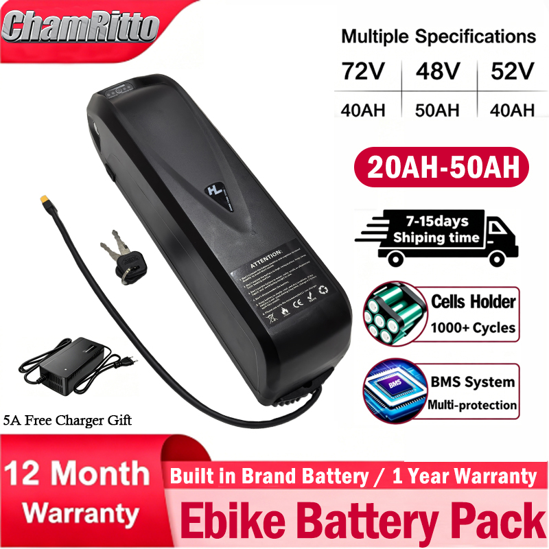 Batería para Bicicleta Eléctri - Ebike Battery 48V 20Ah Hailong reseña y precio