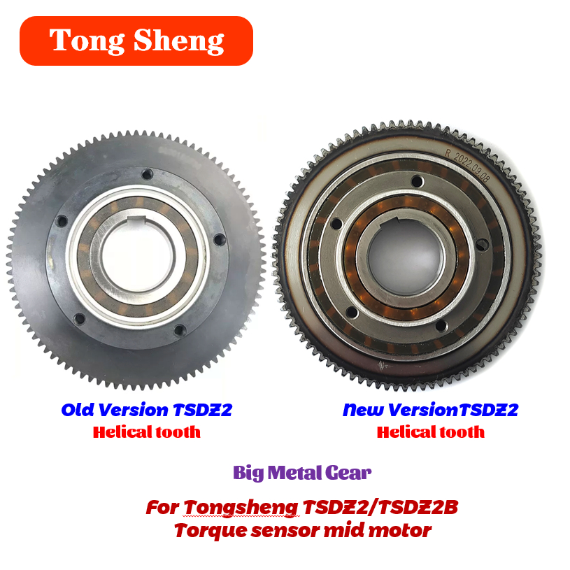 Tongsheng-Motor medio con sens - Tongsheng Tsdz2B Mid Drive Motor reseña y precio