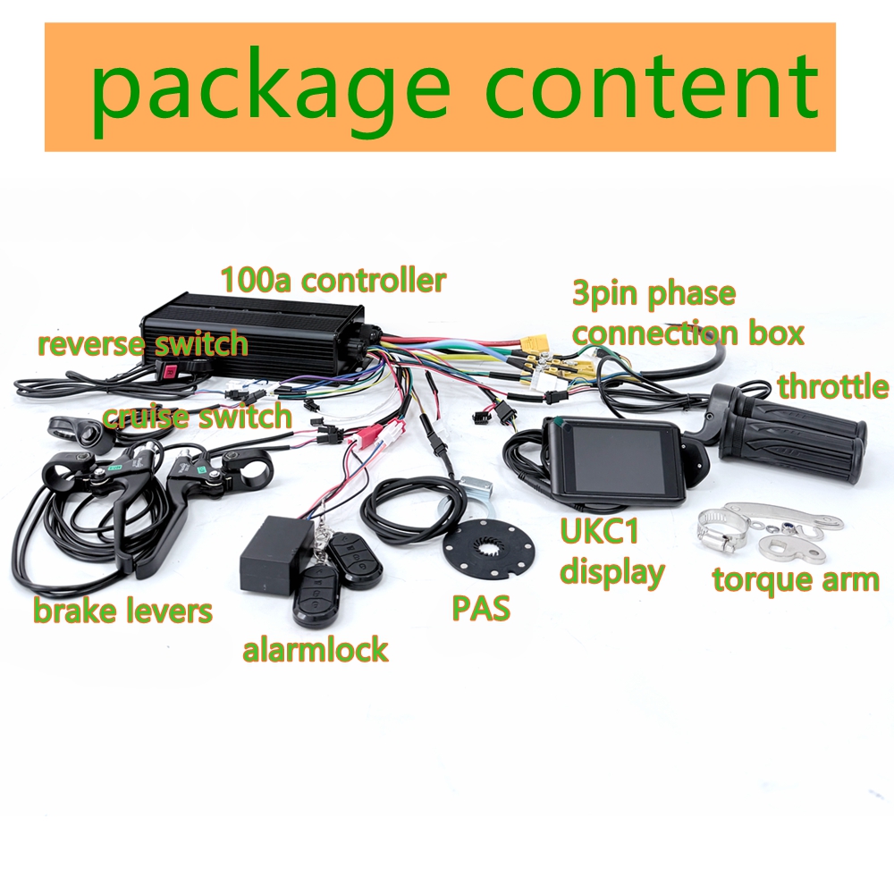 Kit de conversión NBpower para - Ebike Conversion Kit 72V 3000W reseña y precio