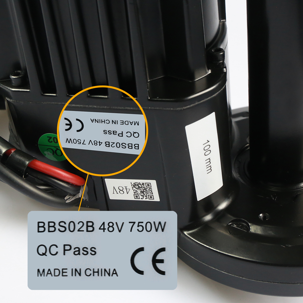 8 Uds 36V 250W pegatina 48V 75 - Bafang Bbs02B 48V 750W Mid Drive Kit reseña y precio