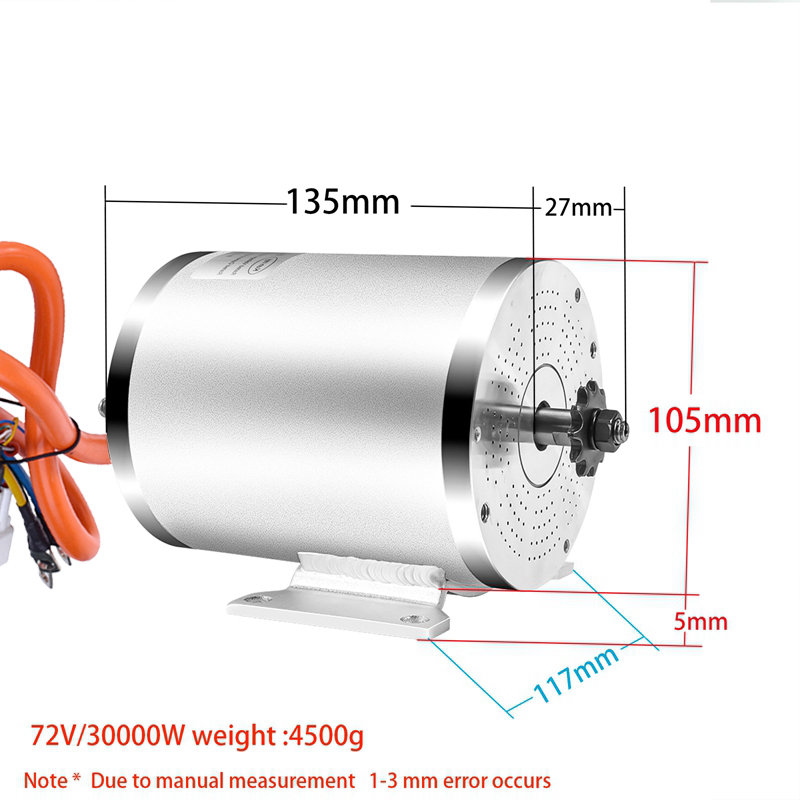 Kit de Conversión de Motor Elé - Ebike Conversion Kit 72V 3000W reseña y precio