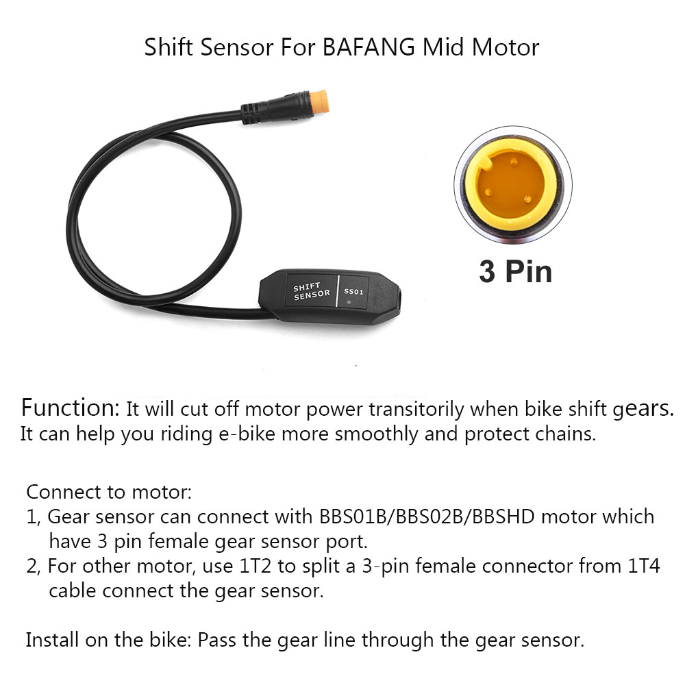 Sensor de Cambio de Marchas pa - Bafang Bbs02B 48V 750W Mid Drive Kit reseña y precio
