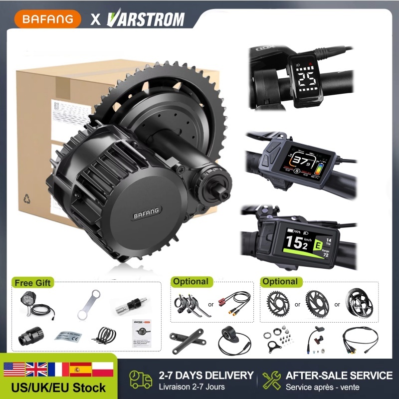 Kit de Motor Bafang 48V 750W B - Bafang Bbs02B 48V 750W Mid Drive Kit reseña y precio